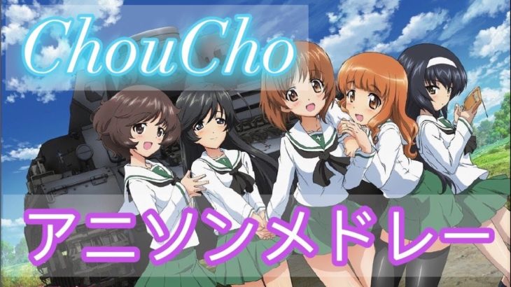 【17曲】ChouChoアニソンメドレー 高音質 【映像】 ちょうちょ