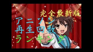 【アニメの日記念】アニソン再生回数ランキング【2017最新版1位～124位】