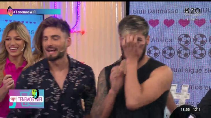 Agus Battioni desafió a Jumbo hiphop en Tenemos Wifi