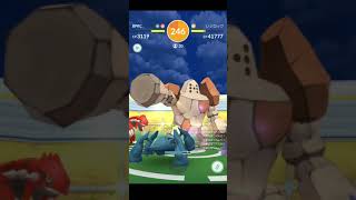 【ポケモンGO】レジロック高個体値ゲットなるか。