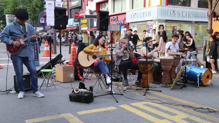 JHKTV] 신촌댄스어디든 프로젝트shin chon k-pop dance anywhere project DJ