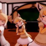 かわいいキツネとわんこトリオで脱法ロック【MMDけもフレ】