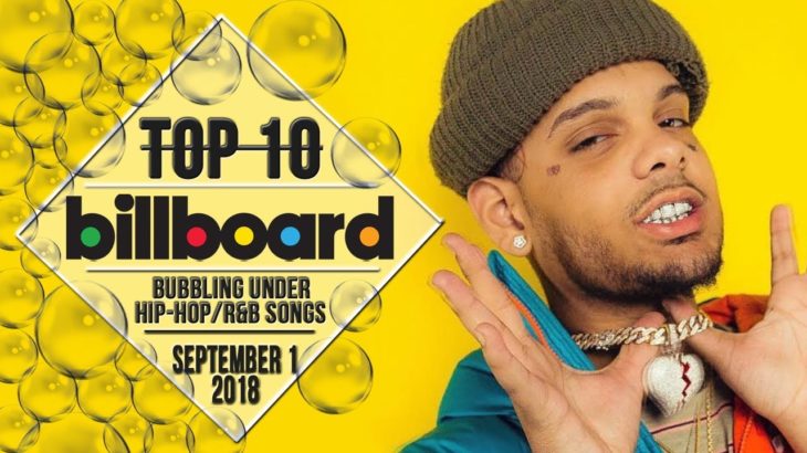 Top 10 • US Bubbling Under Hip-Hop/R&B Songs • September 1, 2018 | Billboard-Charts