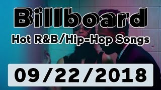 Billboard Top 50 Hot R&B/Hip-Hop/Rap Songs (September 22, 2018)