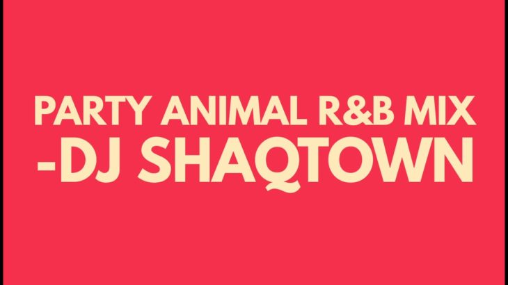 Party Animal (Charly Black) R&B Mix | DJ ShaqTown
