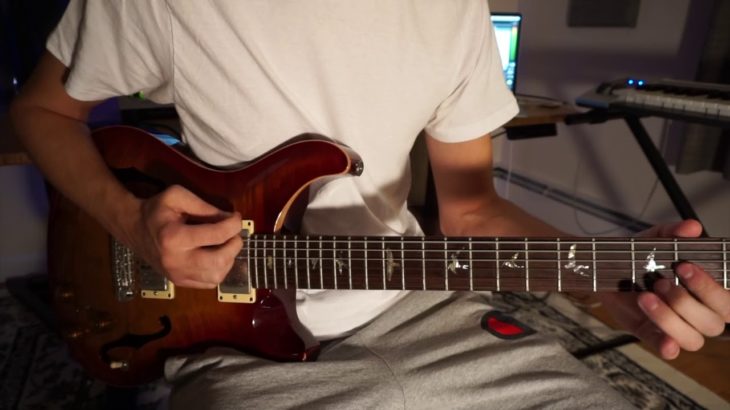 Playing Guitar over Pop/R&B Beat