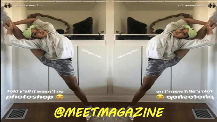 Tinashe is the most flexible singer ever! The QUEEN of R&B & Soul music bends like a straw! #TINASHE
