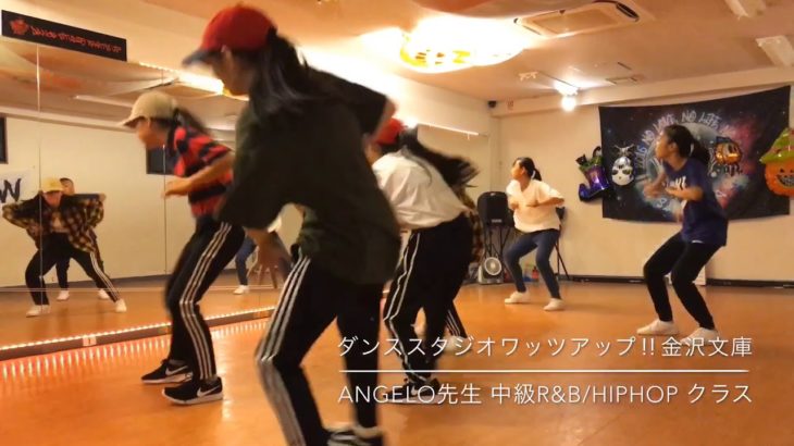 ANGELO先生 中級R&B/HIPHOP クラス 2018/10/10