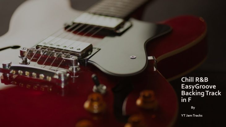 Chill R&B Easy Groove Backing Track Jam in F