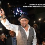 Howard Hewett singing at the 12th Annual R&B Weekend Hersey Lodge