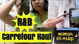 R&B and Carrefour Haul [v126]