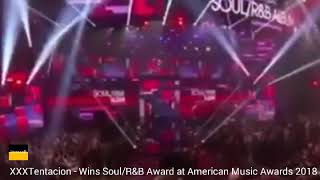 XXXTENTACION Wins Album Favorite Album Soul/R&B at the American Music Awards