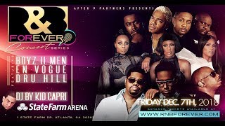 R&B Forever Boyz II Men & Friends Concert 12.7 Atlanta, GA Promo En Vogue