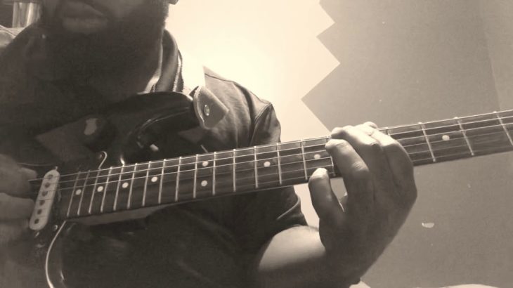 R&B gospel contemporary guitar (looper)