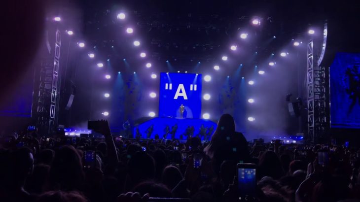 USHER LIVE R&B SYDNEY – songs : Love in the club and Party