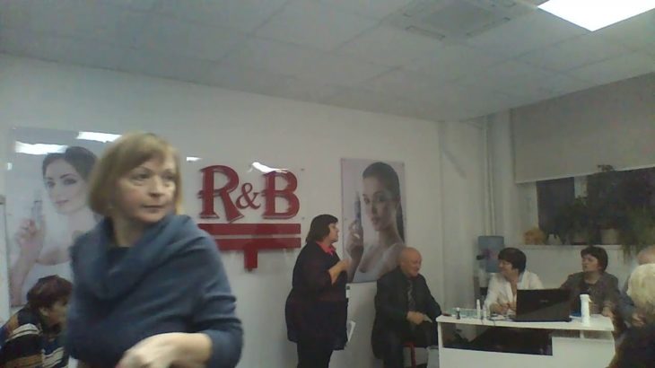 15.12.18 4ч. Москва, выступление  Лидии Потоцкой, продукция компании R&B