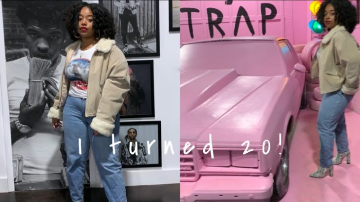 20th birthday vlog in ATL: I saw the king of r&b?| Trap Music Museum *SURPRISE*