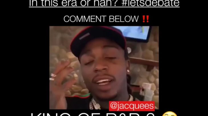 Jacquees says he’s the king of R&B of this era or R&B singers