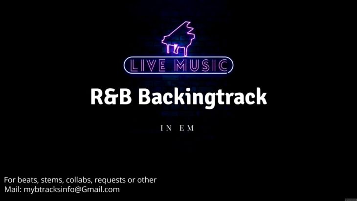 R&B Backingtrack in Em