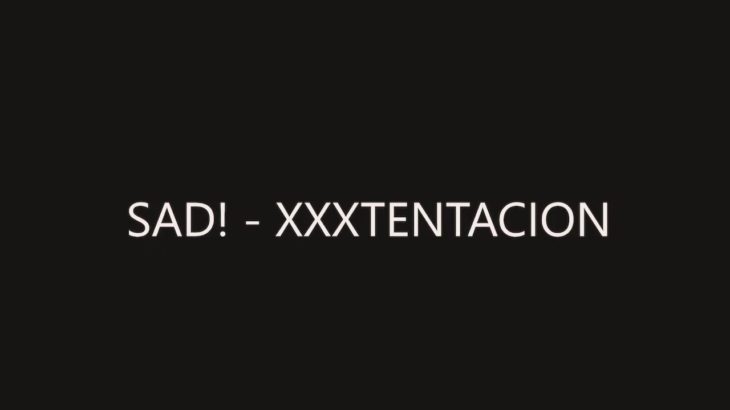 SAD! – XXXTentacion (R&B Cover)