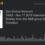 TAAS – Nov 17 2018 Interview with Stokley from the R&B group Mint Condition