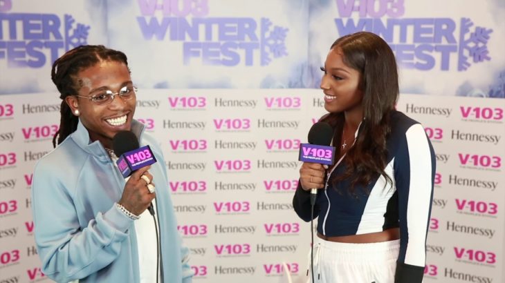 The Self Proclaimed “King Of R&B” Jacquees Backstage