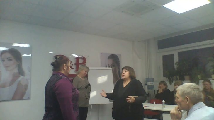 16.01.2019 2ч.. Москва, продукция кампании R&B, выступление золотого директора Ларисы Солдатовой