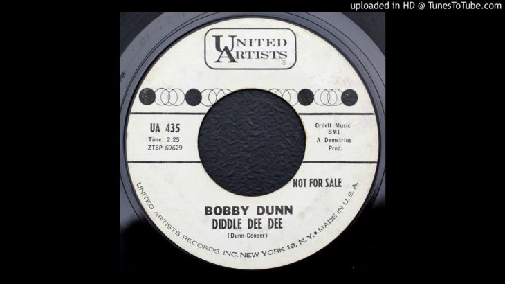 Bobby Dunn – Diddle Dee Dee – 1962 R&B Dance Music