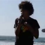 Homeless Youth R&B Singer MISFIT at Ocean Beach California Acapella.