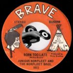Junious Norfleet And The Norfleet Bros. – Born Too Late [Brave] R&B Oldies 45