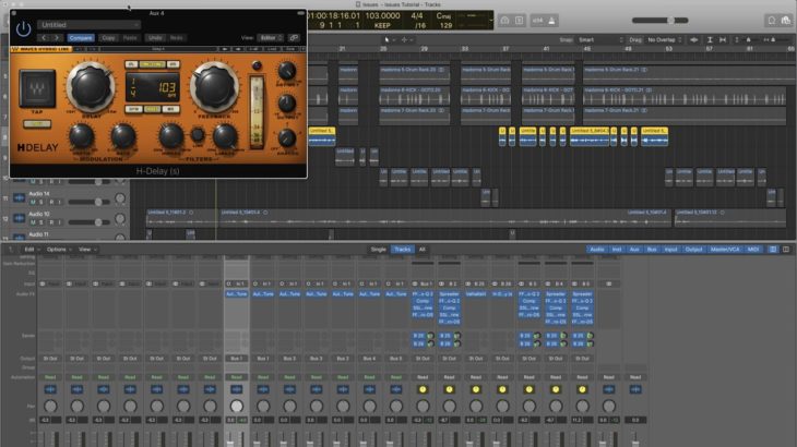Mixing In Logic Pro X | R&B Trap Soul Type | Bryson Tiller/ShankOffTheJuice/August Alsina