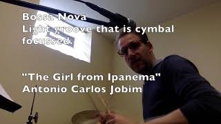 Stock Grooves for student big band drummers (Rock, R&B, Bossa, Latin)