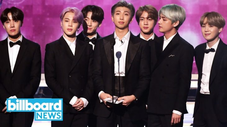 BTS Present Best R&B Album at 2019 Grammy Awards | Billboard News