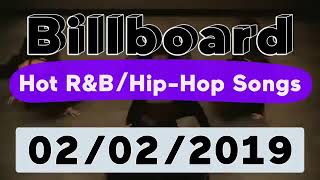Billboard Top 50 Hot R&B/Hip-Hop/Rap Songs (February 2, 2019)
