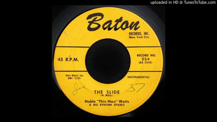 Noble “Thin Man” Watts – The Slide – 1958 R&B Instrumental – Las Vegas Grind