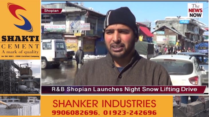 R&B Shopian Launches Night Snow Lifting Drive