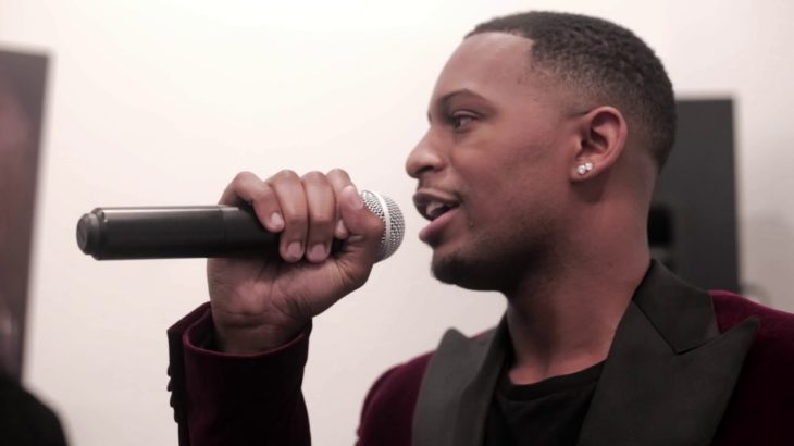 R&B Vocalist Justin Bishop Performs at Exotics By Cedrick NYFW Presentation