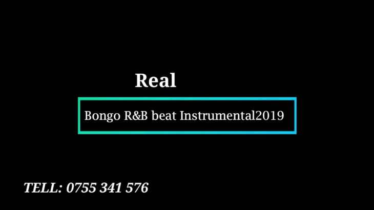 Real Love Bongo R&B beat Instrumental 2019  Prod by Op beat