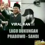 Viral lagu prabowo sandi. R&B