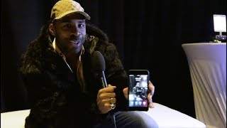 Watch GRAMMY nominated R&B artist, MAJOR. face-time Stevie Wonder