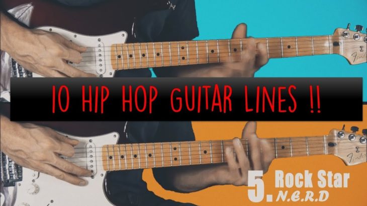 10 Hip Hop / R&B Guitar Riffs