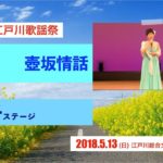 【歌謡曲・演歌・カラオケ】渡恵子ステージ「壺坂情話」第11回江戸川歌謡祭2018 5 13