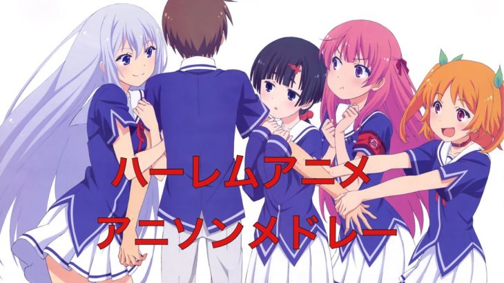 【20曲】ハーレムアニメ アニソンメドレー