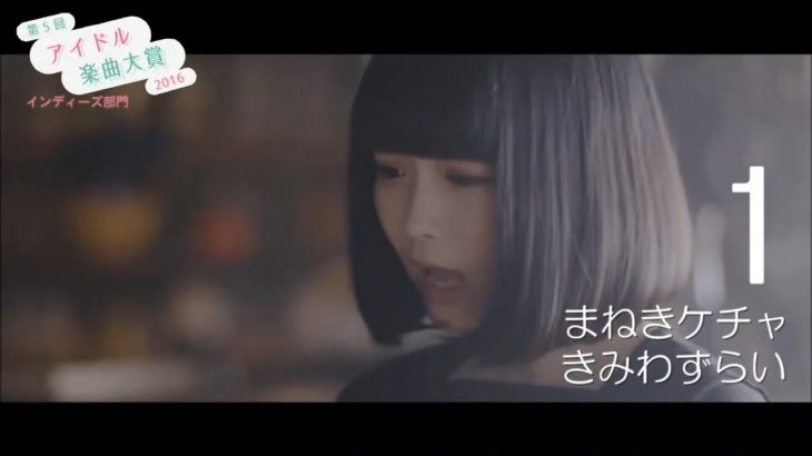 アイドル楽曲大賞2016　MV集　（インディーズ部門1位~10位）