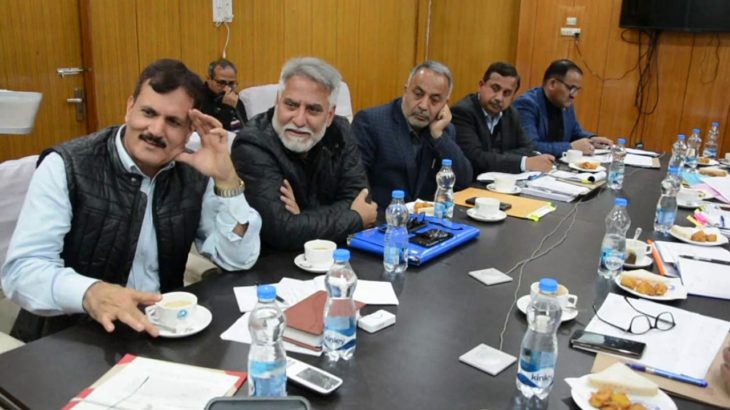 ADVISOR SHARMA CHAIRED R&B DEPTT MEETING