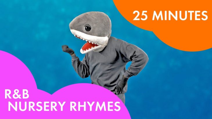 Baby Shark | R&B Nursery Rhymes | 25 Minutes Kids Songs