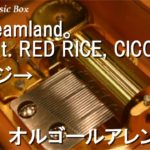 Dreamland。feat. RED RICE (from 湘南乃風), CICO (from BENNIE K)/ハジ→【オルゴール】 (Slide the City公式テーマソング)