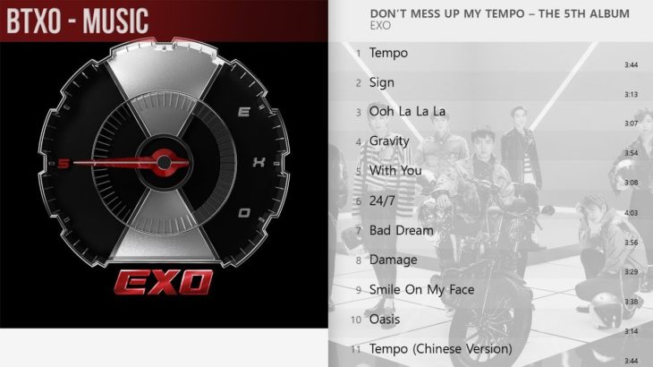 [Full Album] EXO – DON’T MESS UP MY TEMPO – The 5th Album