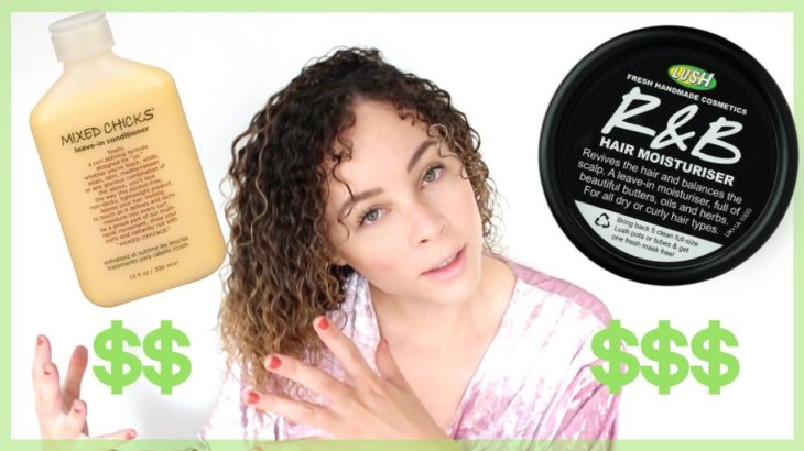 LUSH R&B Hair Moisturizer vs. Mixed Chicks Leave-In | Natural, 3c Curls