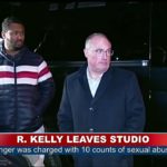 R. KELLY SPOTTED: R&B Singer Leaves West Side Chicago Studio Friday Night (FNN)